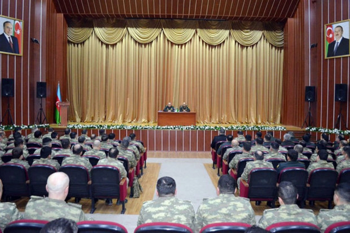 Проведены учебно-методические сборы с военными юристами - ФОТО